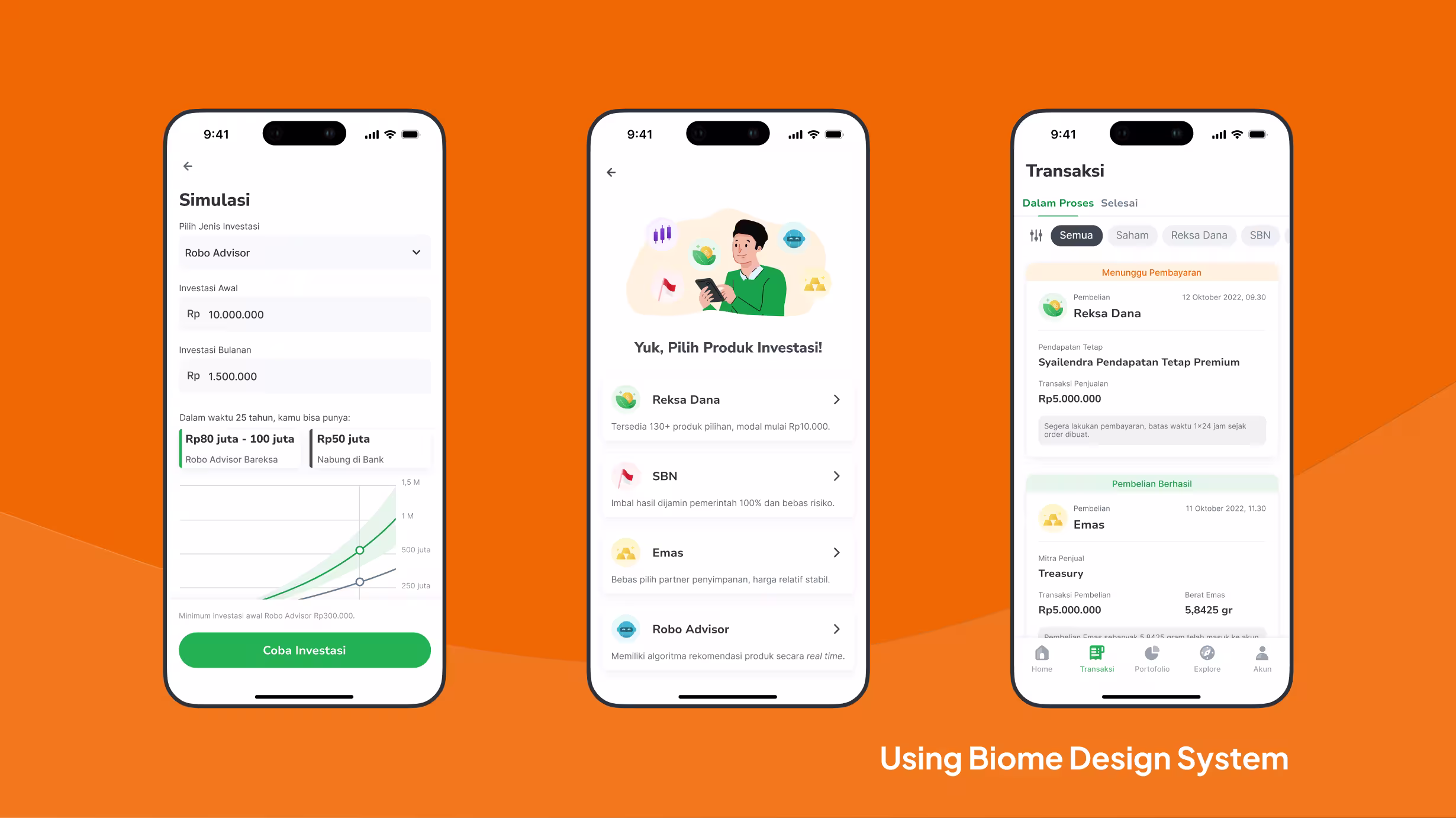 Biome UI Components After